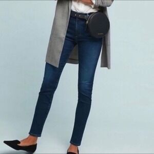 AG Adriano Goldschmied The Matchbox Slim Straight Jeans Dark Wash Size 32x34